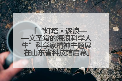 “灯塔 • 逐浪——文圣常的海浪科学人生”科学家精神主题展在山东省科技馆启幕