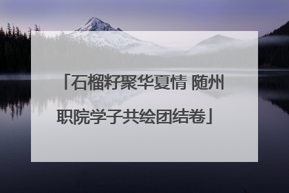 石榴籽聚华夏情 随州职院学子共绘团结卷