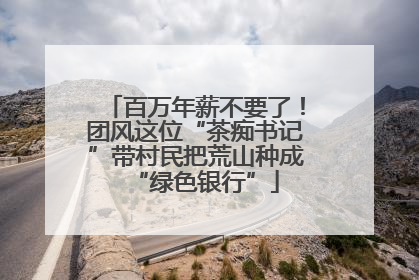 百万年薪不要了！团风这位“茶痴书记”带村民把荒山种成“绿色银行”