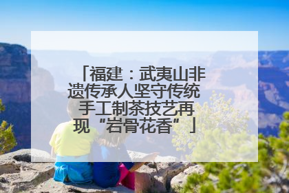 福建：武夷山非遗传承人坚守传统 手工制茶技艺再现“岩骨花香”