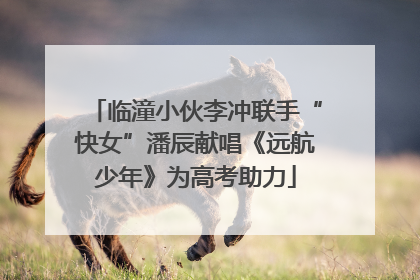 临潼小伙李冲联手“快女”潘辰献唱《远航少年》为高考助力