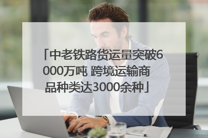 中老铁路货运量突破6000万吨 跨境运输商品种类达3000余种