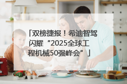 双榜捷报！希迪智驾闪耀“2025全球工程机械50强峰会”
