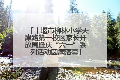 十堰市柳林小学天津路第一校区家长开放周暨庆“六一”系列活动圆满落幕