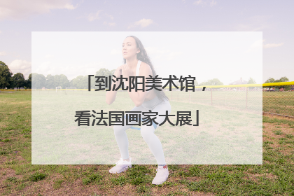 到沈阳美术馆，看法国画家大展