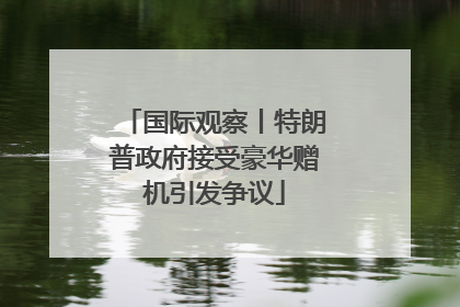 国际观察丨特朗普政府接受豪华赠机引发争议