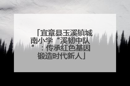 宜章县玉溪镇城南小学“溪韧中队”：传承红色基因 锻造时代新人