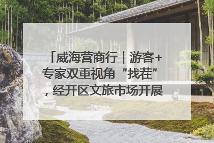 威海营商行｜游客+专家双重视角“找茬”，经开区文旅市场开展暑期前“体检”