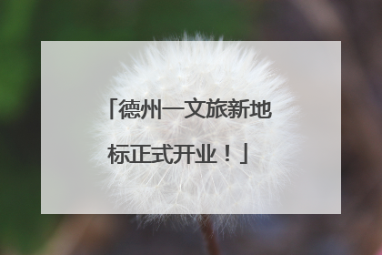 德州一文旅新地标正式开业！
