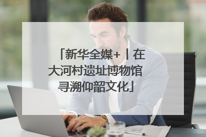 新华全媒+丨在大河村遗址博物馆寻溯仰韶文化