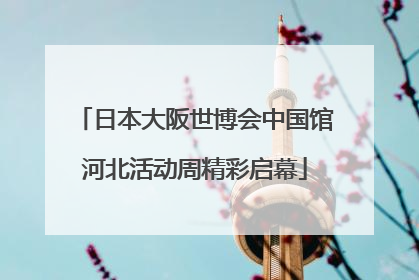 日本大阪世博会中国馆河北活动周精彩启幕