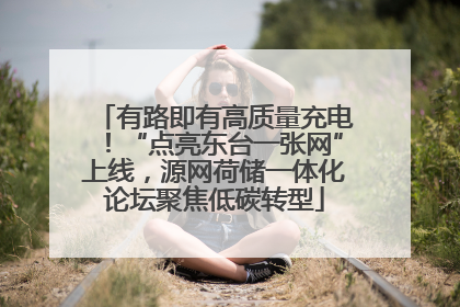有路即有高质量充电！“点亮东台一张网”上线，源网荷储一体化论坛聚焦低碳转型