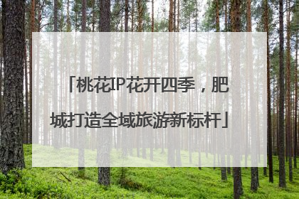 桃花IP花开四季，肥城打造全域旅游新标杆