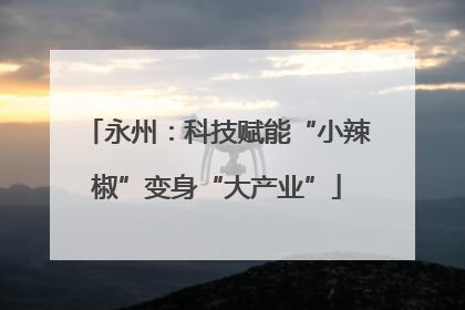 永州：科技赋能“小辣椒”变身“大产业”