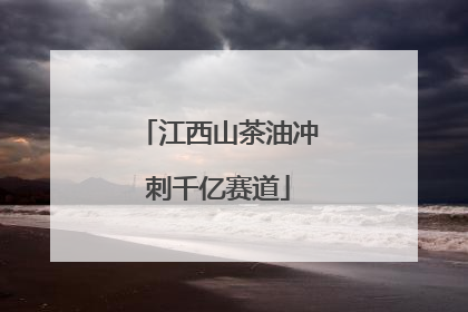江西山茶油冲刺千亿赛道