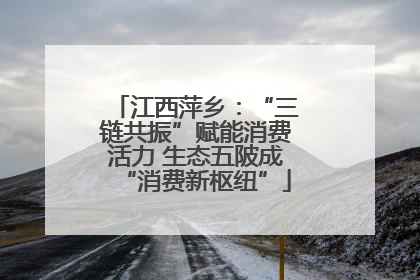 江西萍乡：“三链共振”赋能消费活力 生态五陂成“消费新枢纽”