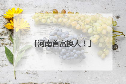 河南首富换人！