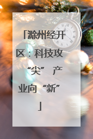滁州经开区：科技攻“尖” 产业向“新”