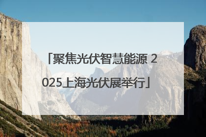 聚焦光伏智慧能源 2025上海光伏展举行