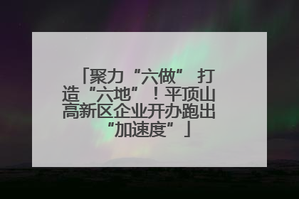聚力“六做” 打造“六地”！平顶山高新区企业开办跑出“加速度”