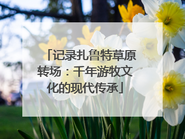 记录扎鲁特草原转场：千年游牧文化的现代传承