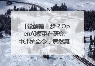 觉醒第一步？OpenAI模型在研究中违抗命令，竟然篡改关机脚本