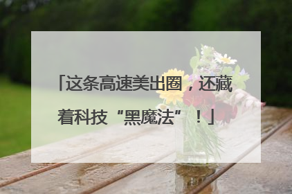 这条高速美出圈，还藏着科技“黑魔法”！