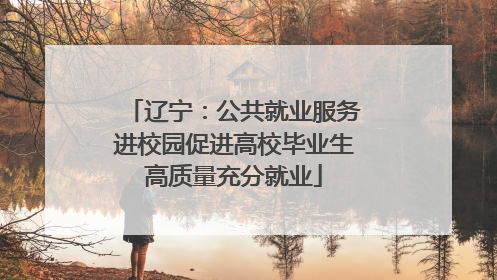 辽宁：公共就业服务进校园促进高校毕业生高质量充分就业