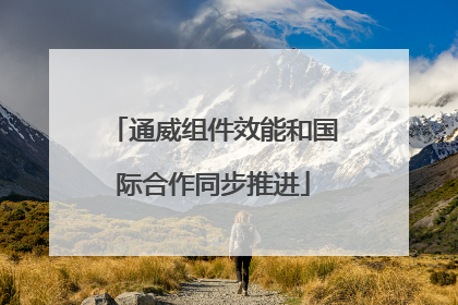 通威组件效能和国际合作同步推进