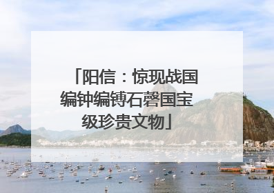 阳信：惊现战国编钟编镈石磬国宝级珍贵文物