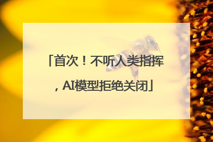 首次！不听人类指挥，AI模型拒绝关闭