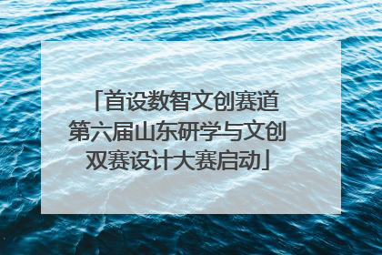 首设数智文创赛道 第六届山东研学与文创双赛设计大赛启动