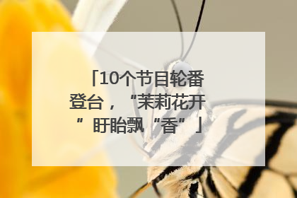 10个节目轮番登台，“茉莉花开”盱眙飘“香”